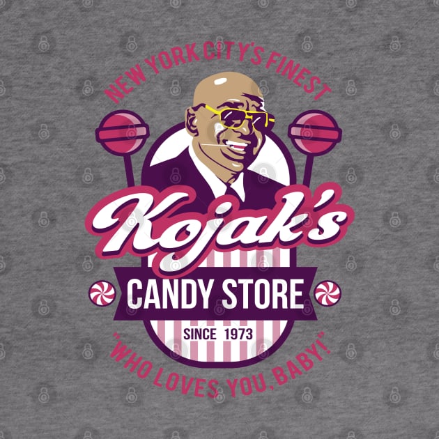 Kojak Candy Store Owner by Alema Art